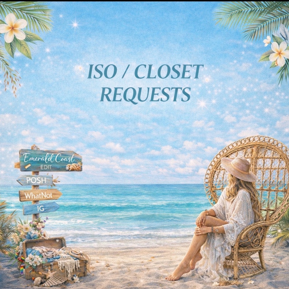 👉 ISO Closet Requests | Live Show Requests | I’ll Source It 💙🌊